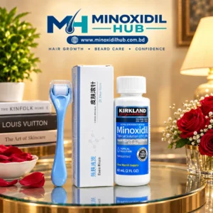 Minoxidil 5% & Ricco Blue Derma Roller Combo