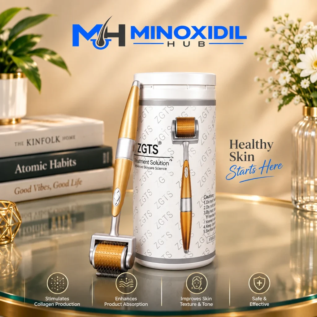 ZGTS Derma Roller 192 Titanium Needles