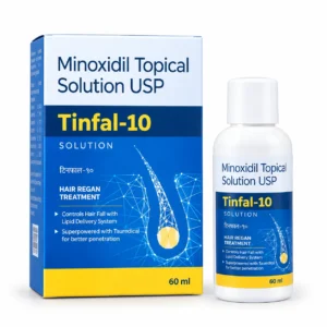 Tinfal 10% Minoxidil Topical Solution 60 ml