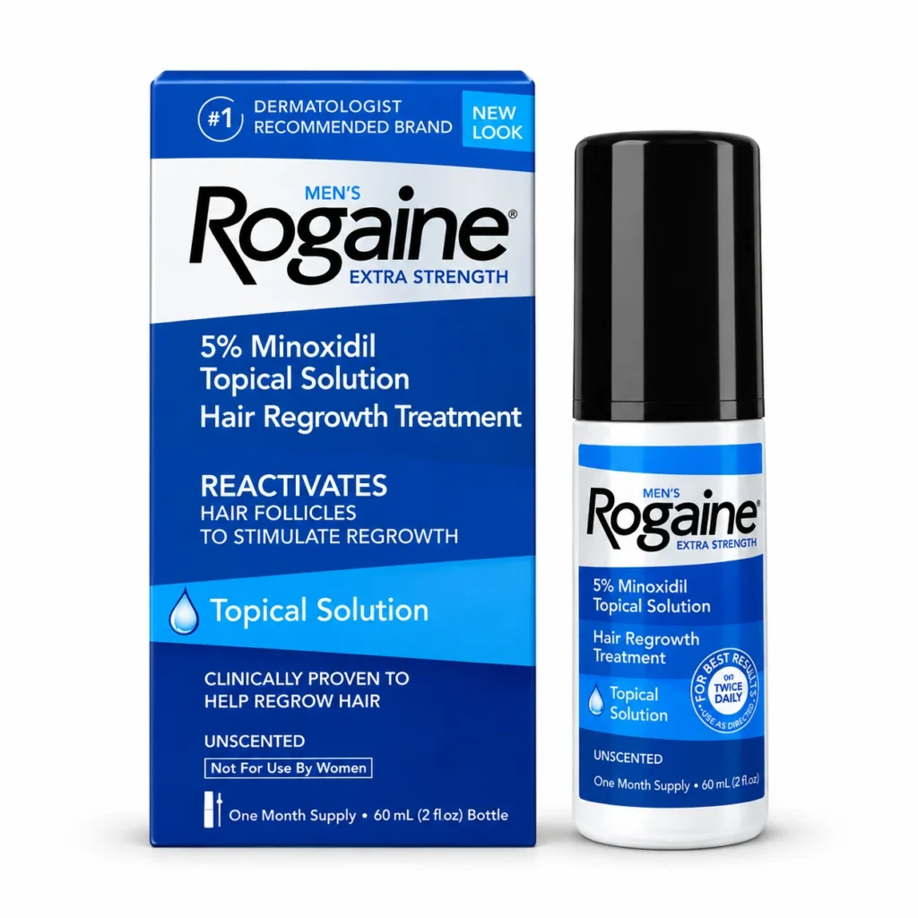Rogaine 5% Minoxidil Topical Solution 60ml