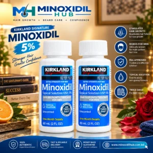 Kirkland Minoxidil 5% Topical Solution- 2 Months Supply